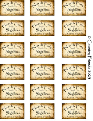 Tag192 (North Pole Sleigh Rides)