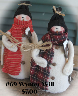 (#69) Wynter Will snowman/shovel