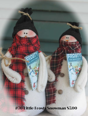 (#70) Litte Frosty Snowman/book