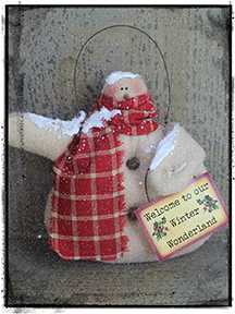 Tag159 and FREE snow ornie PATTERN