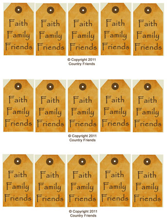 Tag-85 (Faith Family Friends)